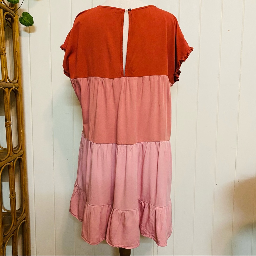 🌱 ABEL THE LABEL Sz 1 (M) Tiered Dress - Picture 4 of 6